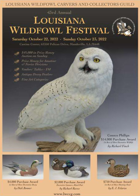 2022 Louisiana Wildlife Festival October 22nd & 23rd