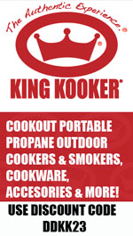 King Kooker Products for Outdoor Cooking