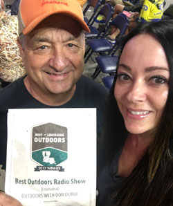 Best Outdoor Show - Don Dubuc with Linda Cuccia