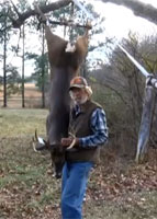 Oral Browning with the deer his was not allow to consume