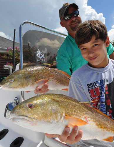 Calcasieu Lakes- two more tagged reds