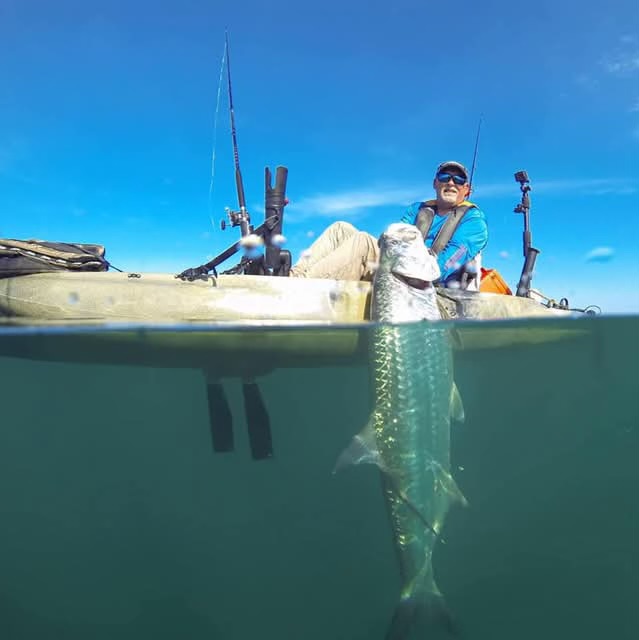 Chris Holmes Tarpon Catch