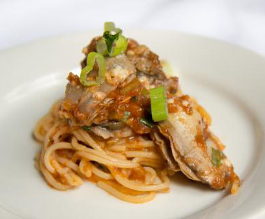 Creole Oyster Pasta