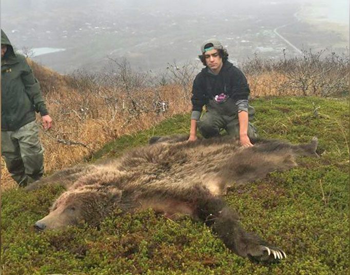 Kodiak bearAlaskan killed by a 14 year old