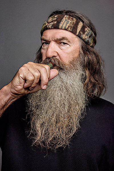 Phil Robertson from the TV show Duck Dynasty