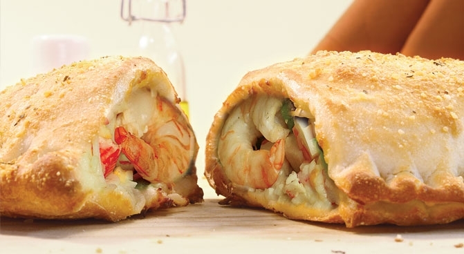 seafood calzone