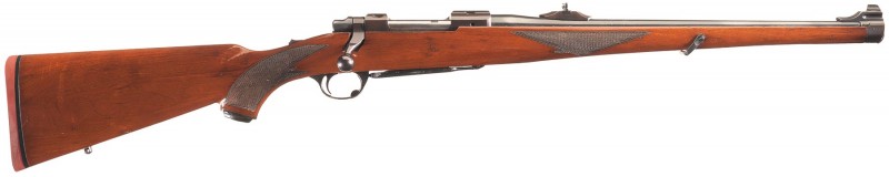 Saddam Hussein’s Ruger M77 bolt-action rifle